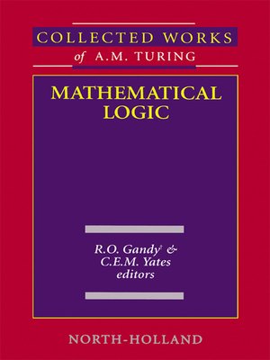 cover image of Mathematical Logic